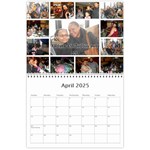 Joy Payne 2025 Wall Calendar 11 x 8.5 (12-Months) Apr 2025