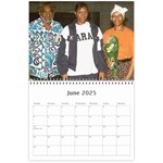 Joy Payne 2025 Wall Calendar 11 x 8.5 (12-Months) Jun 2025