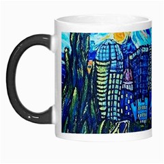 Starry Night Van Gogh Painting Art City Scape Morph Mug