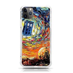 Tardis Starry Night Doctor Who Van Gogh Parody Iphone 11 Pro Max 6 5 Inch Tpu Uv Print Case