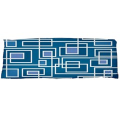 Geometric Rectangle Shape Linear Body Pillow Case (dakimakura)