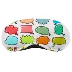 Set Collection Balloon Image Sleep Mask