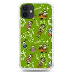 Seamless Pattern With Kids iPhone 12 mini TPU UV Print Case	 Front