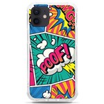 Comic Colorful Seamless Pattern iPhone 12 mini TPU UV Print Case	 Front