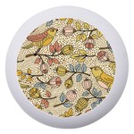 Seamless Pattern With Flower Bird Dento Box with Mirror Front