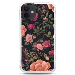 Flower Pattern Iphone 12 Mini Tpu Uv Print Case	