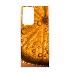Lime Water Bubbles Macro Light Detail Background Samsung Galaxy Note 20 Ultra Tpu Uv Case by Pakjumat