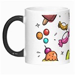 Doodle Cartoon Drawn Cone Food Morph Mug Left