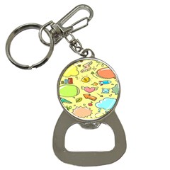 Cute Sketch Child Graphic Funny Bottle Opener Key Chain by Hannah976