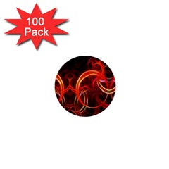 Colorful Prismatic Chromatic 1  Mini Buttons (100 Pack) 