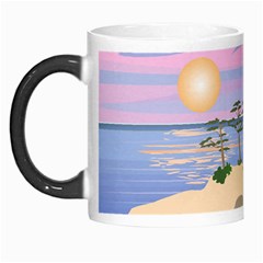 Vacation Island Sunset Sunrise Morph Mug