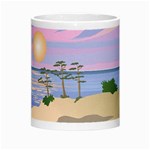 Vacation Island Sunset Sunrise Morph Mug Center