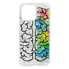 Brain Mind Psychology Idea Drawing Iphone 14 Pro Max Tpu Uv Print Case