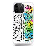 Brain Mind Psychology Idea Drawing iPhone 14 Pro Max TPU UV Print Case Front