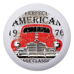 Perfect American Vintage Classic Car Signage Retro Style Dento Box With Mirror