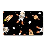 Astronaut Space Rockets Spaceman Magnet (Rectangular) Front