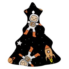 Astronaut Space Rockets Spaceman Ornament (christmas Tree)  by Ravend