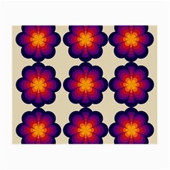 Flower Pattern Design Seamless Small Glasses Cloth