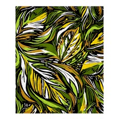Foliage Pattern Texture Background Shower Curtain 60  X 72  (medium)  by Ravend