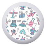 Transportation Seamless Pattern Dento Box with Mirror Front