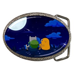 Adventure Time Jake And Finn Night Belt Buckles