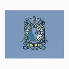 Drawing Illustration Anime Cartoon My Neighbor Totoro Small Glasses Cloth