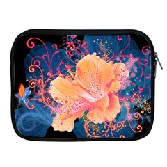 Abstract Art Artistic Bright Colors Contrast Flower Nature Petals Psychedelic Apple Ipad 2/3/4 Zipper Cases by Sarkoni