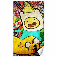 Painting Illustration Adventure Time Psychedelic Art Canvas 40  X 72 