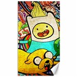 Painting Illustration Adventure Time Psychedelic Art Canvas 40  x 72  39.28 x69.23  Canvas - 1