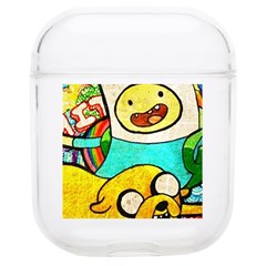 Painting Illustration Adventure Time Psychedelic Art Soft Tpu Airpods 1/2 Case by Sarkoni