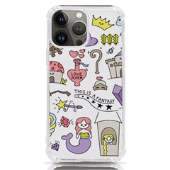 Fantasy Things Doodle Style Vector Illustration Iphone 13 Pro Max Tpu Uv Print Case