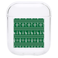 Wallpaper Ugly Sweater Backgrounds Christmas Hard Pc Airpods 1/2 Case by artworkshop