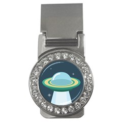 Illustration Ufo Alien  Unidentified Flying Object Money Clips (cz) 