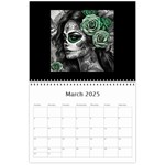 2025 final Wall Calendar 11 x 8.5 (12-Months) Mar 2025