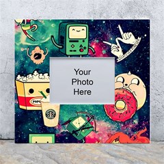Adventure Time America Halloween White Wall Photo Frame 5  X 7 