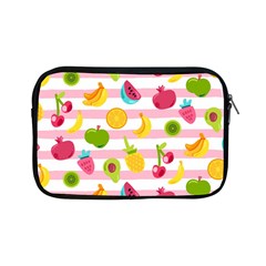 Tropical Fruits Berries Seamless Pattern Apple Ipad Mini Zipper Cases by Ravend