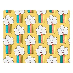 American Golden Ancient Totems Premium Plush Fleece Blanket (large)