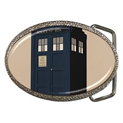 Tardis Doctor Who Minimal Minimalism Belt Buckles by Cendanart