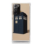 Tardis Doctor Who Minimal Minimalism Samsung Galaxy Note 20 Ultra TPU UV Case Front