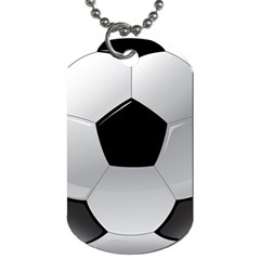 Soccer Ball Dog Tag (two Sides) by Ket1n9