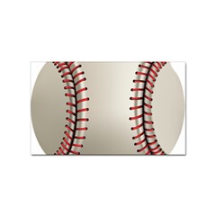 Baseball Sticker Rectangular (10 Pack) by Ket1n9