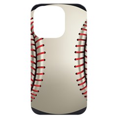 Baseball Iphone 14 Pro Black Uv Print Case by Ket1n9