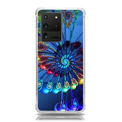 Top Peacock Feathers Samsung Galaxy S20 Ultra 6 9 Inch Tpu Uv Case