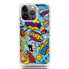 Comic Elements Colorful Seamless Pattern Iphone 13 Pro Tpu Uv Print Case
