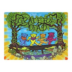 Dancing Bears Grateful Dead Two Sides Premium Plush Fleece Blanket (mini)