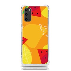 Watermelon Flower Samsung Galaxy S20 6 2 Inch Tpu Uv Case