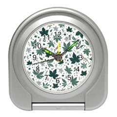 Leaves Nature Bloom Travel Alarm Clock