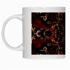 Kaleidoscope Multicoloured White Mug