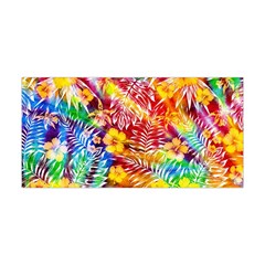 Unique Colorful Tie Dye Patchwork Floral Pattern Yoga Headband by CoolDesigns