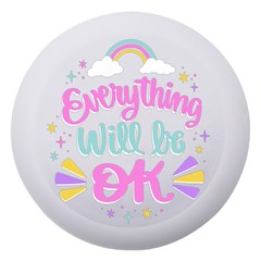 Everything Will Be Ok White Dento Box With Mirror by CoolDesigns